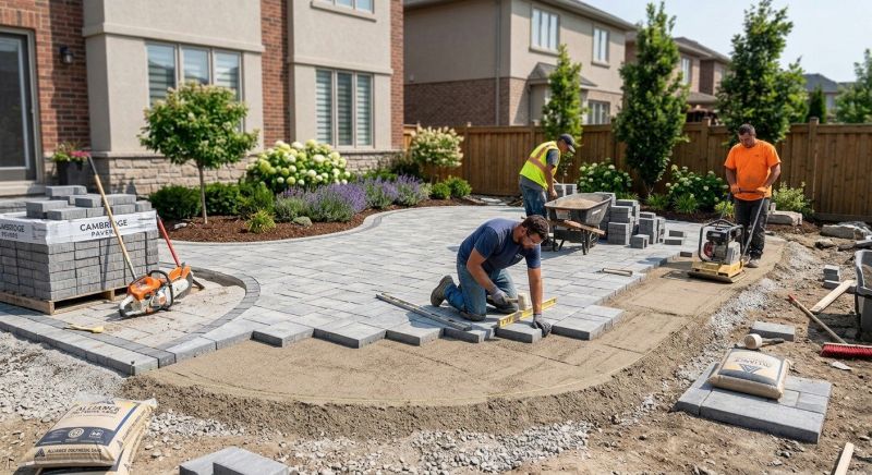 Concrete Pavers Installation in Boston, MA