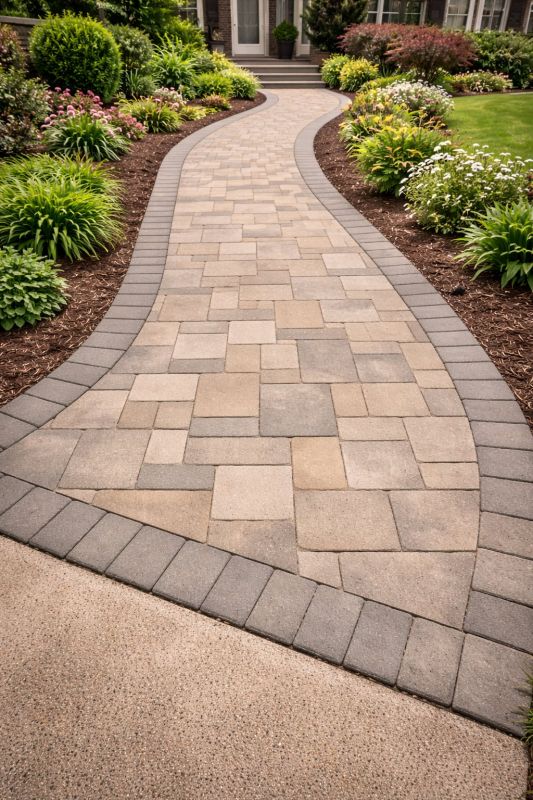 Paver Walkway Installation in Fairfield County, CT
