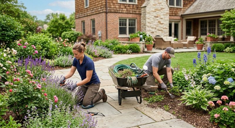 Spring Garden Maintenance in Ventura County, CA